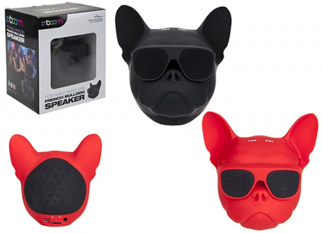 BOOM WIRELESS SPEAKER – French Bulldog – In box ( cm)…x8